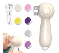 Gentle Nail Grooming Tool, Electric Nail Filer for, Baby Nail Care Set, Multifunzionale Nail Grinder, Battery Operated Nail Grinder, Quiet Electric Nail File, Professional Nail Grinder Kit, B