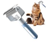 Gentle Pet Brush, Pet Hair Brush, Cat Accessory with Sturdy Layer, Medium Breed with Refined Panel, 6.69x3.66 inches Grooming Category, Bathing Tool for Large Breed Dirt Odor Daily Home Shower