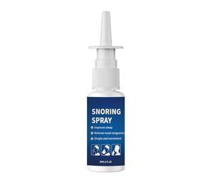 Gentle Snoring Spray, Portable Precise Nasal Spray, 30ml Nasal Sprayer with Natural Extract, Reliable Respiratory Relief Utility for Congestion Management, and Sleep Support