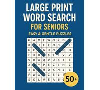 Gentle Word Search for Memory Support: Large Print Puzzles to Stimulate the Mind & Boost Confidence in Seniors with Early Dementia