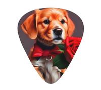 Gentleman-Like Dogguitar Plettro Set di 12 pezzi, 3 spessori con custodia per basso, chitarra elettrica e altro ancora.