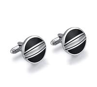 Gentleman Men's Round Cufflinks French Shirt Cuff Buttons Cuff Nails Low-Key Elegant