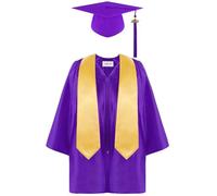 Gentleman Outfit Baby 2021 Abitur Asilo Shawl Cap Set Abbigliamento Prescolare Task Abiti & Set Leone Costume Bambino, Lilla, 30 cm