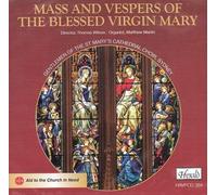 Gentlemen Of The St Mary's Cathedral Choir - Mass & Vespers Of The Blessed Virgin Mary (2 CD)