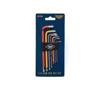 Gentlemen's Hardware Set di chiavi a brugola metriche esagonali, 7 pezzi, 1,5-6 mm, multicolore