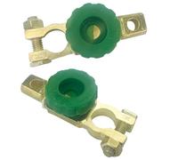 Gentpovth 2 Pezzi MorsettoInterruttore Stacca Batteria 12 V o 24 V, Morsetto Staccabatteria en alliage de zinc, per auto, barca, camion, veicoli, trattore