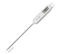 Gentpovth Termometri da Cucina, Termometro da Carne con Sonda Lunga 15cm, Termometro Alimenti, termometro per la cottura termometro per barbecue, Termometro Forno per Acqua Neonato, Dolci