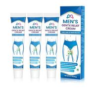 GentX Relief Cream Uomo, crema idratante delicata per la cura della pelle maschile, idratante delicata, crema intima lenitiva (3pcs)