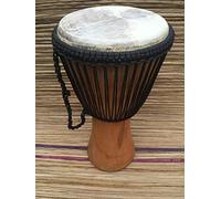 Genuine African Professional double Weave djembe con metà prezzo drum bag - 27,9 cm Head Head (28 cm, 60 cm altezza) corpo liscio con no carving.
