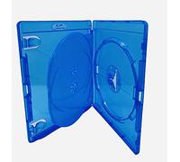 Genuine Amaray - Custodie doppie per dischi blu-ray,14 mm, confezione da 10