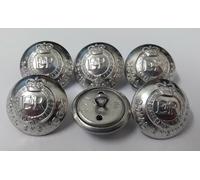 Genuine British Army Issue No1 / No2 Dress Royal Engineers Silver Buttons 40L