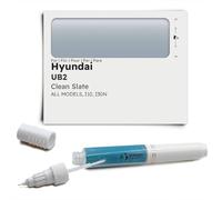 Genuine Colors Penna a vernice CLEAN SLATE UB2 compatibile/ricambio per Hyundai Silver