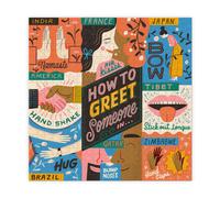 Genuine Fred HOW TO GREET SOMEONE by Mary Kate McDevitt 500 piece puz