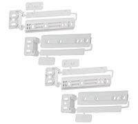 Genuine John Lewis jlbilic06 frigorifero congelatore porta Supporti di fissaggio plastica scorrevole kit di fissaggio (4 pezzi)
