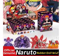 Genuine KAYOU Naruto Rubber Doll Vol.2 Burning Will Zumaki Naruto Blind Box Special Hidden Item XP Namikaze Minato Rarity Gifts
