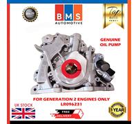 GENUINE Pompa Olio GEN2 per Land Rover 3.0 306DT Discovery Range Sport Velar