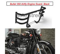 Genuine Royal Enfield "Airfly Engine Guard, Nero" Per Nuovo Bullet 350