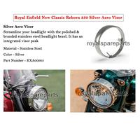 Genuine Royal Enfield Argento "Aero Visor" Per Nuova Classic 350cc Reborn