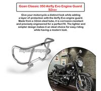 Genuine Royal Enfield Goan Classic 350 Airfly EVO Parafango Motore, Argento