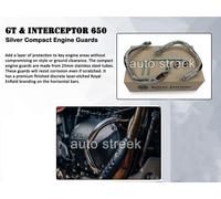 Genuine Royal Enfield GT Continental 650 Compact Engine Guard, Argento