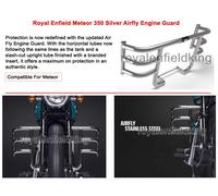 Genuine Royal Enfield Meteor 350Cc Silver Airfly Engine Guard