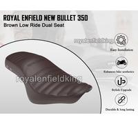 Genuine Royal Enfield Nuova Bullet 350 "Brown Low Ride Doppio Sedile"