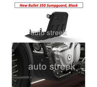 Genuine Royal Enfield Nuovo Bullet 350 "Sumpguard In Alluminio Nero"