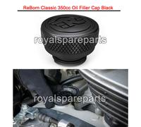 Genuine Royal Enfield Nuovo Classic Reborn 350cc Tappo Dell'Olio, Nero