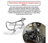 Genuine Royal Enfield "Silver Airfly Evo Engine Guard" Per Goan Classic 350