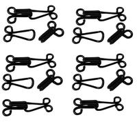 Genuine Vintage British Military No1 Snipe Hooks E Eye Collar Hooks