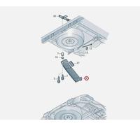 Genuine VW Multivan Transporter Caravelle Supporto Staffa Ruota Di Scorta