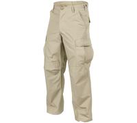 Genuino Bdu Esercito Cargo Uomo Pantaloni Combattimento Militare Beige Khaki Hel