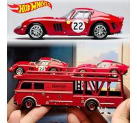 Genuino Hot Wheels Premium Car Cultura Squadra Trasporto Giocattoli Ragazzi 1/64 Diecast Ferrari Fiat Lykan Hauler Toyota Ae86 Giocattolo Auto Regalo