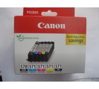 Canon 0372C004 Multipack nero / ciano / magenta / giallo Originale PGI-570 + CLI-571