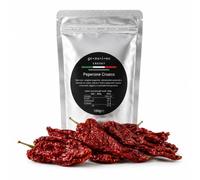 Genuino - Peperoni Cruschi Lucani Secchi 100g - Peperone Crusco Pronto da Mangiare, Fritto in Olio EVO, Croccante e Dolce - Antipasto Tipico Basilicata, Idea Regalo Gourmet