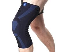 GenuPro Comfort - Ginocchiera elastica rotulea - per allineamento della rotula e supporto articolare per dolore al ginocchio anteriore, disagio rotuleo e artrosi lieve