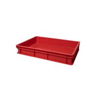 Genus Dei cassetta impasto rossa polietilene 60x40x10 cm contenitore per pizza