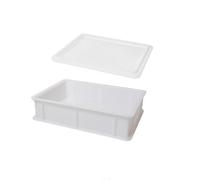 Genus Dei, set 2 pezzi, 1 cassetta porta impasto + coperchio cm 30x40x10