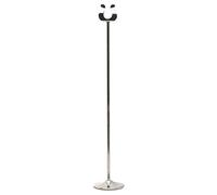 Genware nev-321 - 18 Table number stand, in acciaio INOX, altezza 45,7 cm