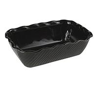 Genware nev-6968 - 03 Crock, 2.5 lb, 1.1 kg, 158 mm x 127 mm x 89 mm, tulipano nero