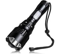 Genwiss Torcia Subacquea, 1000 Lumen Elevati Torcia Subacquea Professionale