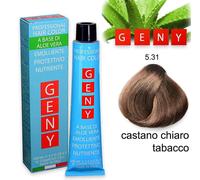 Geny professional Tintura 100 ml Castano chiaro tabacco 5.31 - Tintura per capelli