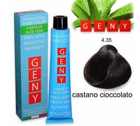Geny Professional Tintura Castano Cioccolato 4.35 100 ml - Tintura per capelli