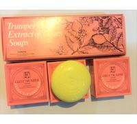 GEO.F.TRUMPER 3X75G TRUMPER'S COLLECTIONS PERFUMER EXTRACT OF LIMES SOAP vintage