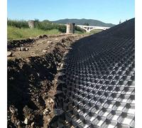 Geo Ground Grid - Stabilizzatore flessibile per ghiaia da 5,1 cm, per sabbia, pietra, piselli, ghiaia, 4 x 6 m, per sentieri, terrazze, parcheggio, fattoria, fondazione, pavimentazione