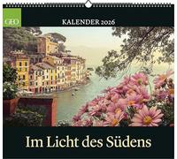 GEO Im Licht des Südens 2026 - Wand-Kalender - Reise-Kalender - Poster-Kalender - 50x45