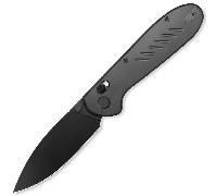 GEO Knife Frost Black DLC M390 Blade Black DLC Ti