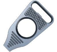 Geo Knife Vector Titanium Material, Anodized Blue Finish Pry-bar GEO2512C