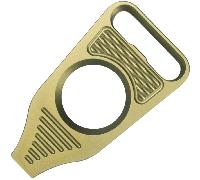Geo Knife Vector Titanium Material, Anodized Yellow Finish Pry-bar GEO2512E