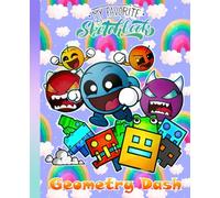Geo-metry Sketchbook for kids and adults: A Cool Blank Paper Notebook | Thick 100 Pages for Writing and Note | SIZE: 7.5 x 9.25 inches